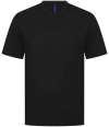 H075 Henbury Unisex Coolplus® Wicking Piqué T-Shirt Black colour image